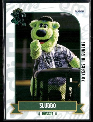 Sluggo MASCOT 2025 Eugene Emeralds Team Set Card