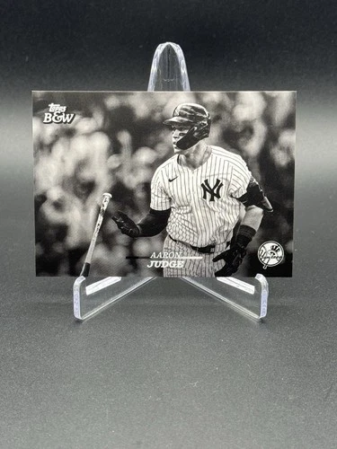 2024 Topps Black & White Aaron Judge #7 NY Yankees Baseball Card NYY MLB MVP