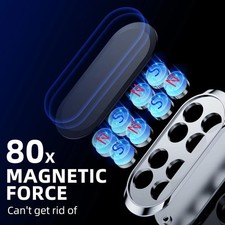 2 Pack Strong Magnetic Car Phone Holder Upgrade Powerful Magnet 360 Degree Rotat