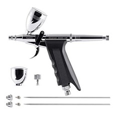 Gaahleri Airbrush Kit, Airbrush Gun Dual Action Gravity Feed Set, 0.38 0.5m...