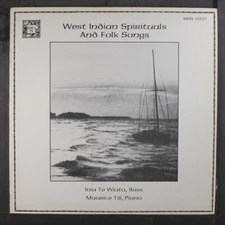 INIA TE WIATA: west indian spirituals & folk songs MHS 12" LP 33 RPM