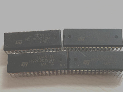 4 Pieces TDA9113 Original New ST Integrated Circuit