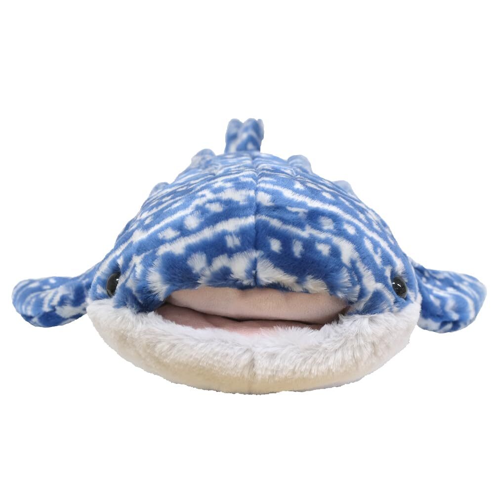 Sun Lemon Knee Whale Shark M size Plush Doll Hizajinbezame