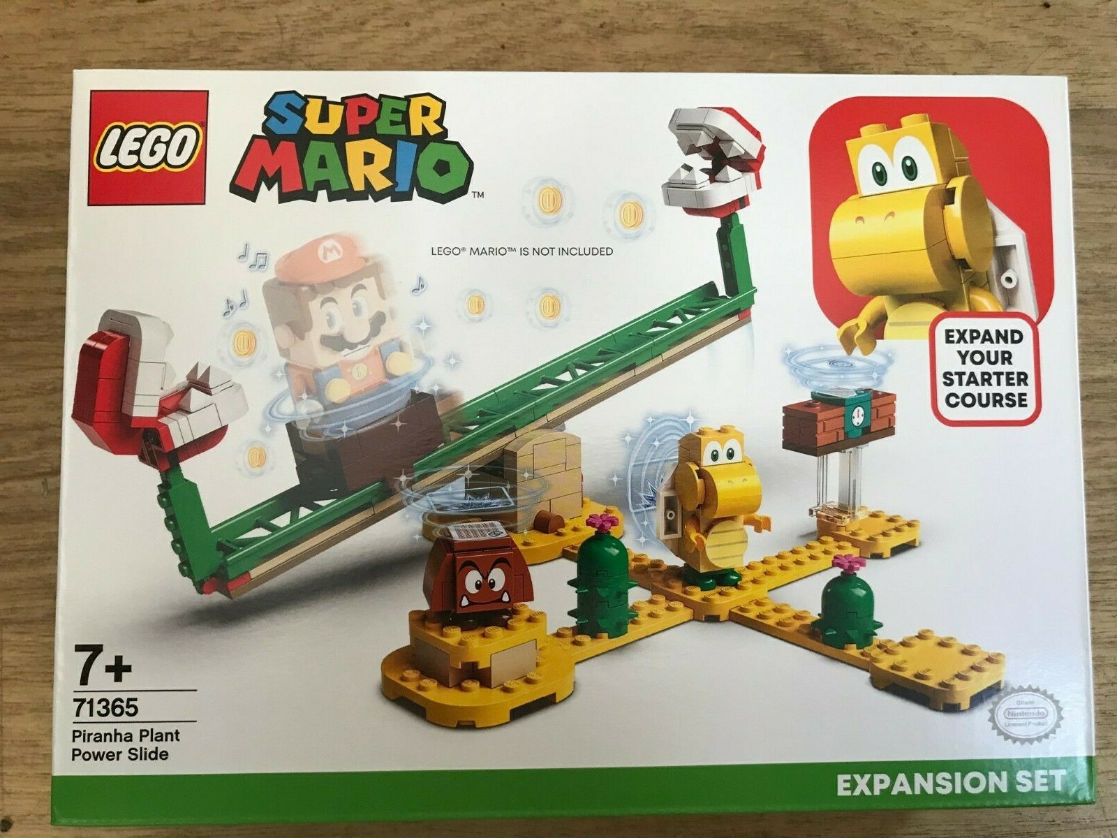 Lego 71365 Super Mario Piranha Plant Power Slide 217 pcs Age 7+ NEW lego sealed~