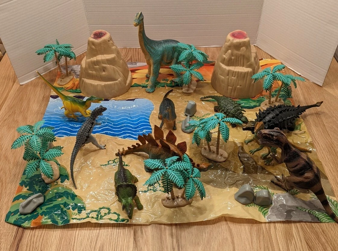 2009 Animal Planet Big Bucket Of Dinosaur Play Set Toys R Us eBay