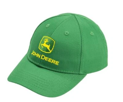 John Deere Kinder Base Ball Cap Grün Logo Mütze Kappe Hut Verstellbar Kids