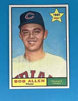 1961 Topps #452 Bob Allen Indians