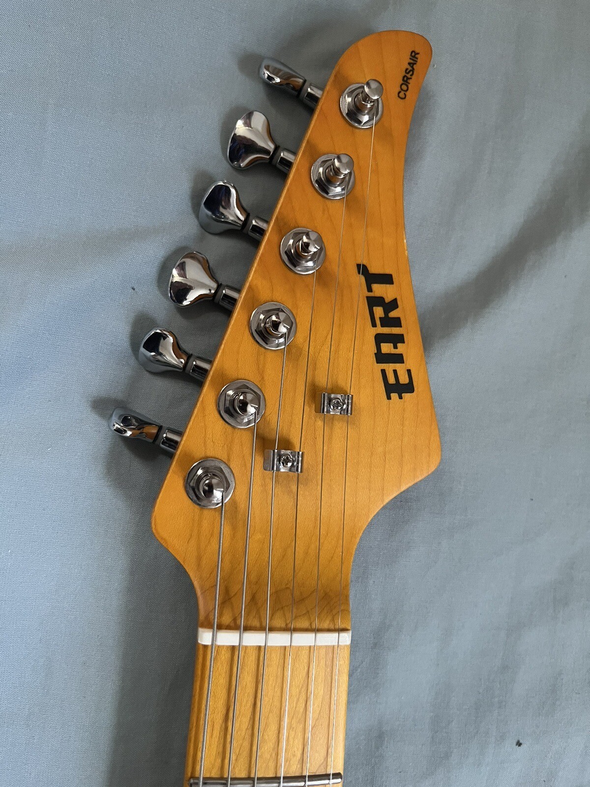 Eart Guitars NKC3 Model Modern Roasted Mahogany Modern Electric Guitar