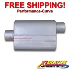 3" Center / Offset - Performance Exhaust 2 Chamber Muffler Xlerator VX VX3042