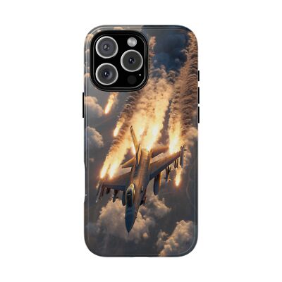 Phone Ink - iPhone | Galaxy | Pixel Case - F-16 Jet Fighter Missile Launch