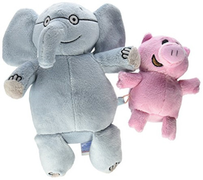 elephant & piggie plush toy