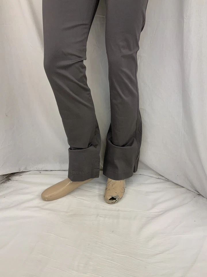 Calça Cadeau tamanho M cinza algodão stretch feita na Itália casual YGI N2-358 - Imagem 4 de 4