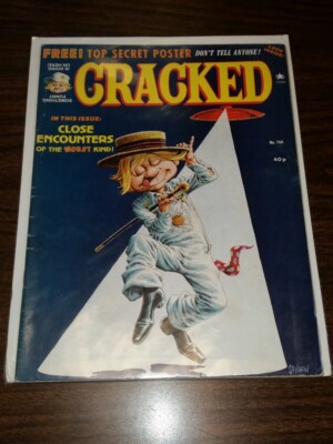 CRACKED #150 CLOSE ENCOUNTERS MAD US MAGAZINE  = 