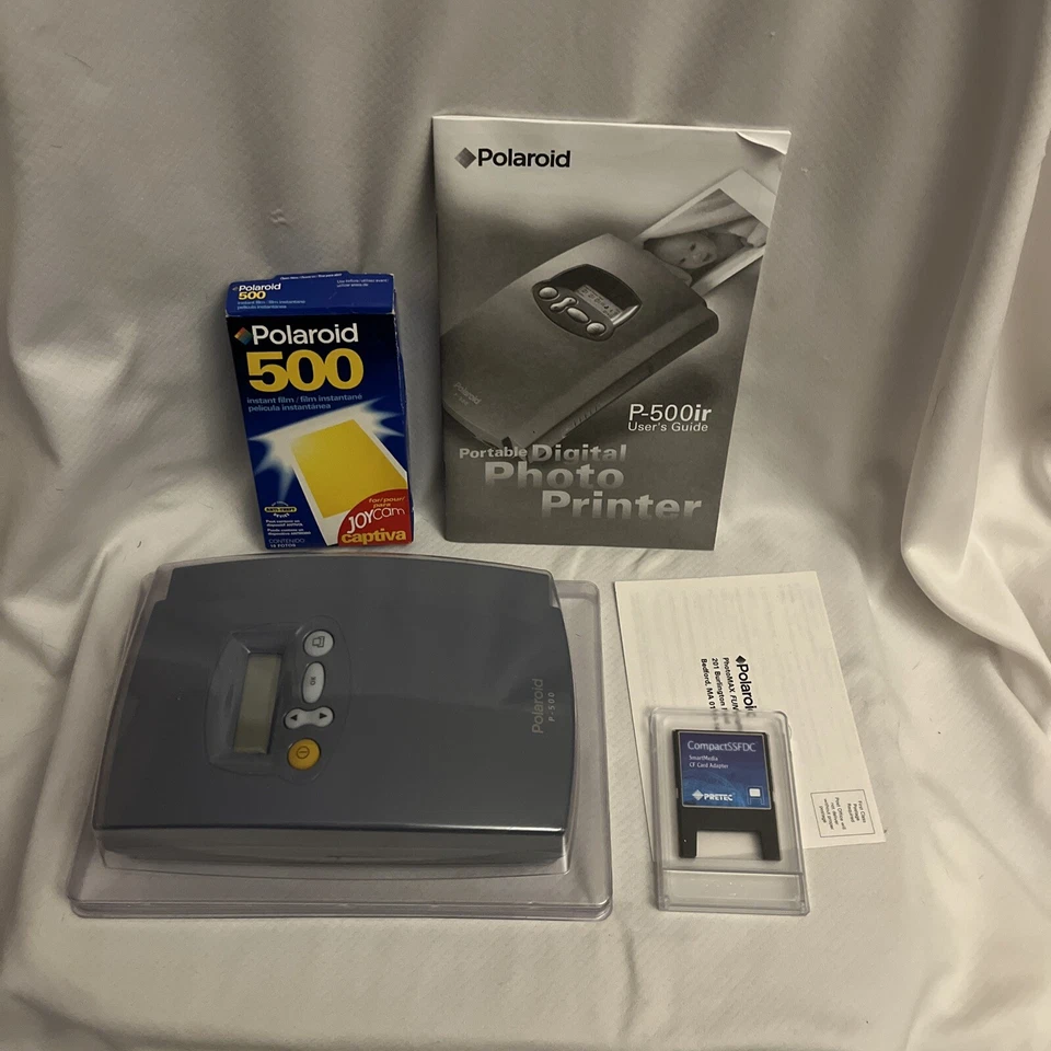 Polaroid P-500 Digital Photo Inkjet Printer / New In Box With Photo Paper - Image 4 of 4
