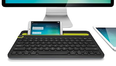 BRAND NEW IN BOX Logitech K480 Bluetooth Multidevice Keyboard (Black) - 