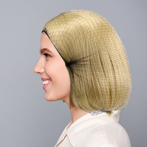 100 Pezzi Rete per Capelli per Avvolgere Reti per Capelli Balletto Nido per Dormire Panino - Foto 9 di 11