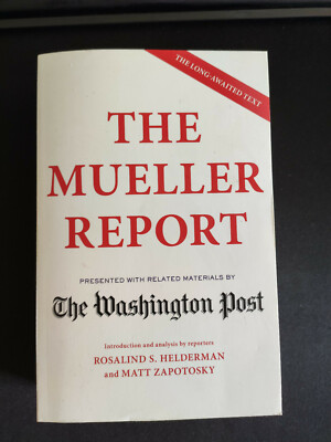 Peter Finn The Mueller Report 2019