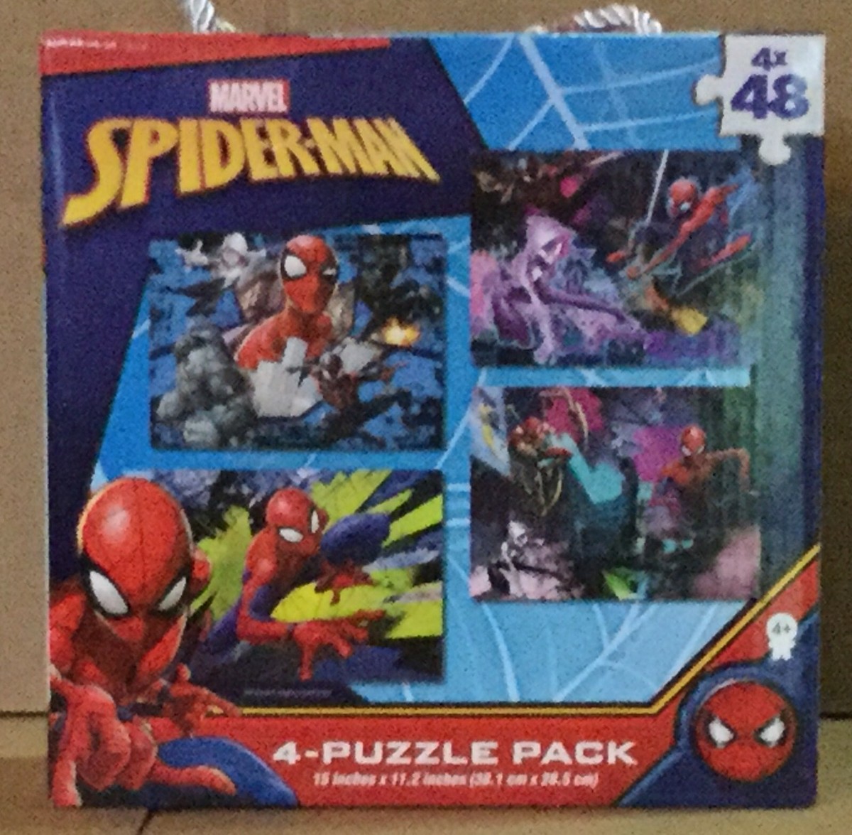 Marvel Spider-Man 4 Puzzle Pack NEW | eBay