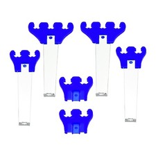 Blue Chrome Universal Spark Plug Wire Looms 789mm Separator Chevy Ford