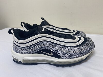 Nike Air Max 97 Sneakers Cocoa Snake Print Black CT1549-001 Women s Size 9.5