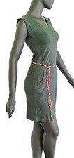 Ragwear Robe D'Été Tagg Vert Mélangé Avec Ceinture Taille XS,S,M