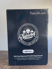 Nutrichef Mini Keg Dispenser Portable Kegerator Kit PKBRTP100.5 (128oz)