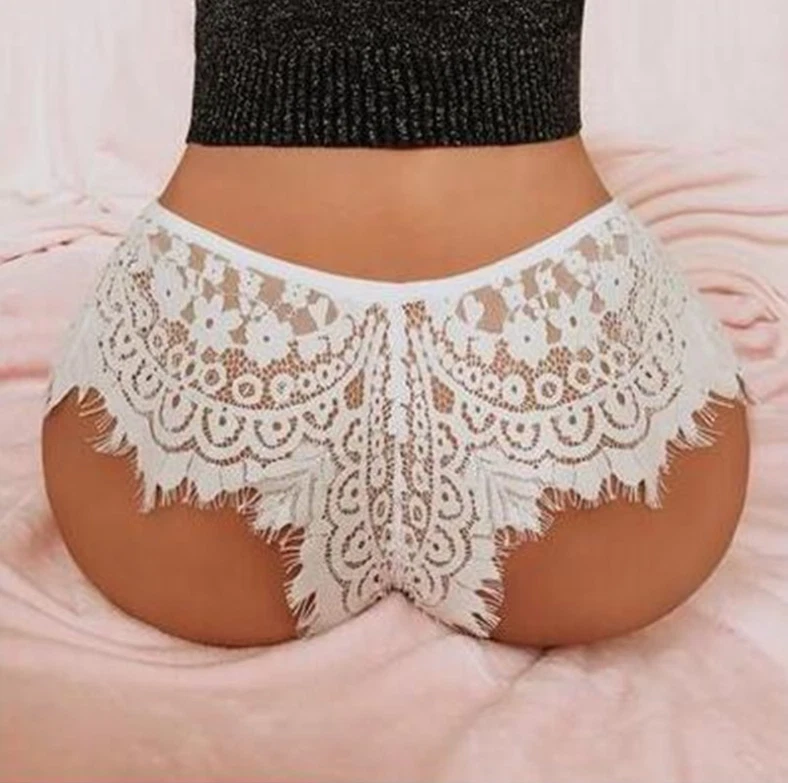  1 Mujer Encaje Bragas Pantalones Cortos Lencería Sexy Caliente Francés Bragas Ropa Interior Foto 2 de 2