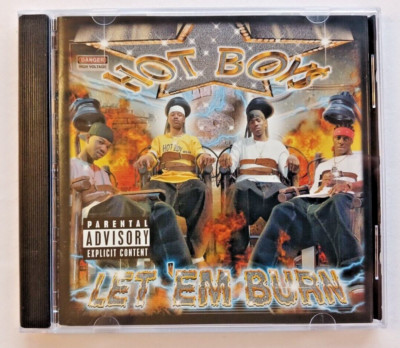 HOT BOYS - LET'EM BURN - CD - 2003 - VG+ - RARE OUT OF PRINT