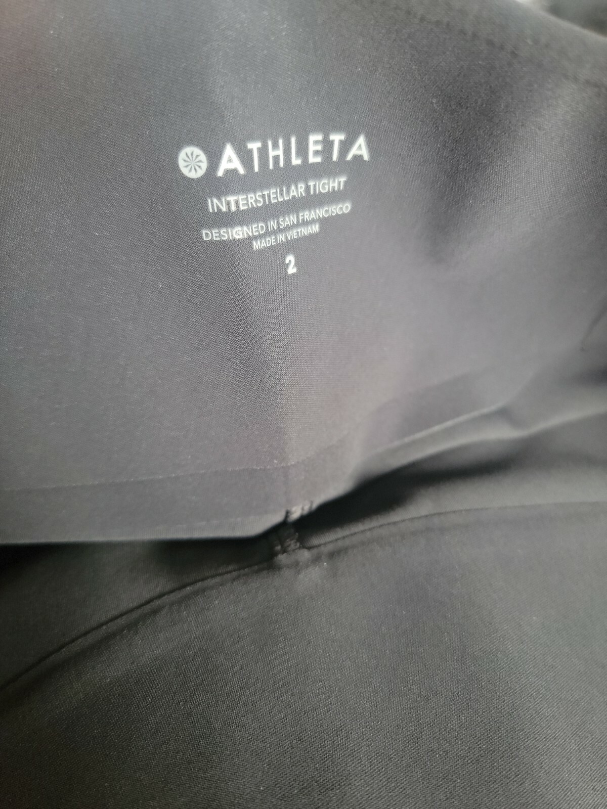 ATHLETA Interstellar Tight  Black Work Travel Com… - image 8