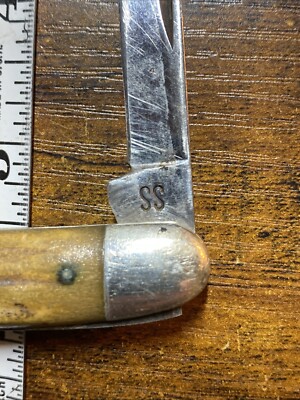 Vintage 1965-69 CASE XX U.S.A. Stockman Stag Pocket Knife No.5347