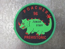 Poacher 96 Junior Staff Prehistori Cloth Patch Badge Boy Scouts Scouting (L39S) 