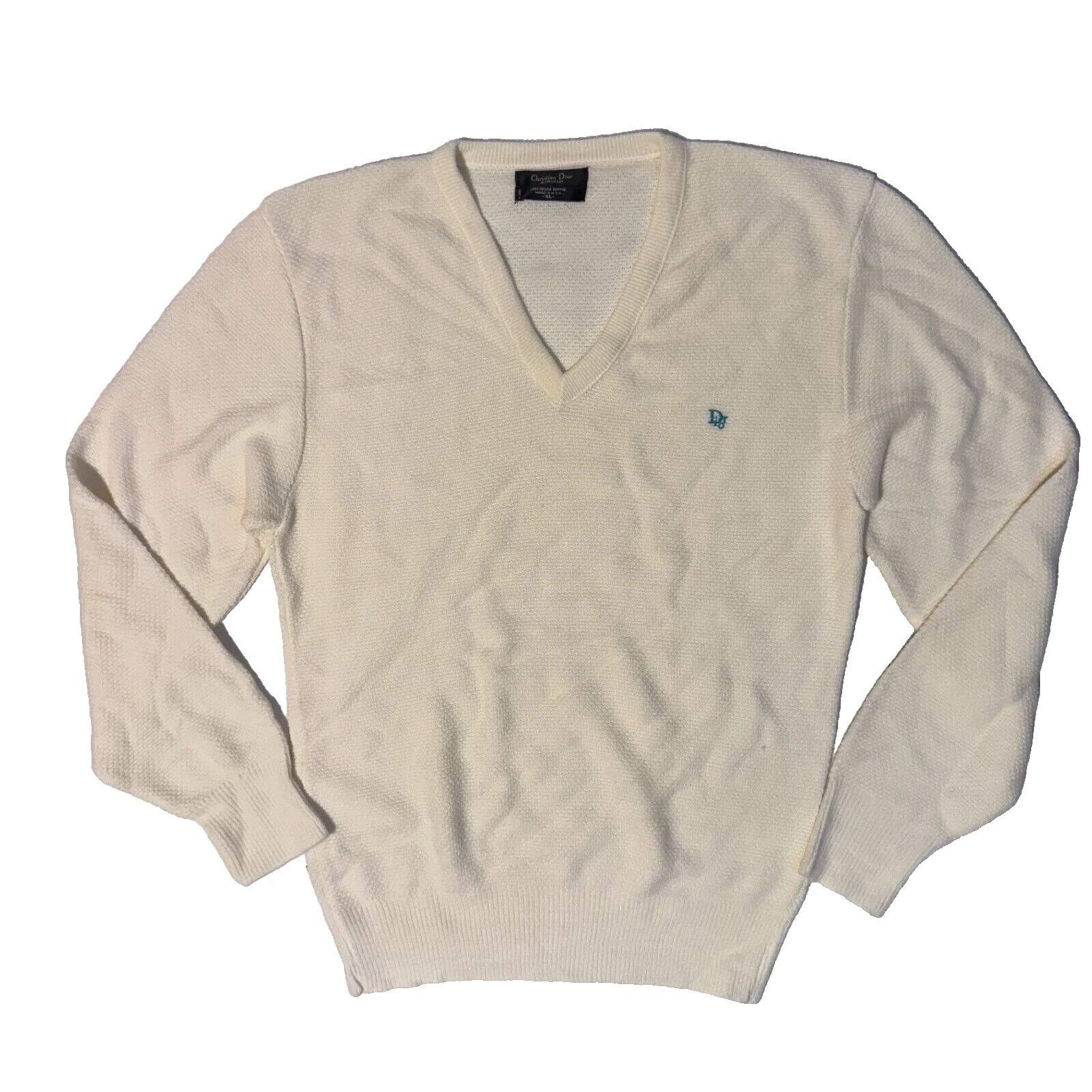 Suéteres Dior Blanco para hombres