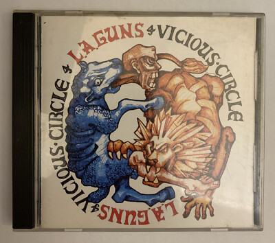 La Guns CD Vicious Circle Phil Lewis Traci Guns