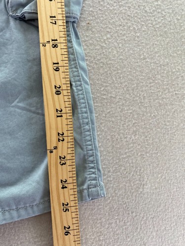 Tommy Hilfiger Cargo Pants Girls Size 12 Gray Belted Relaxed Wide Leg Pockets - Picture 6 of 11
