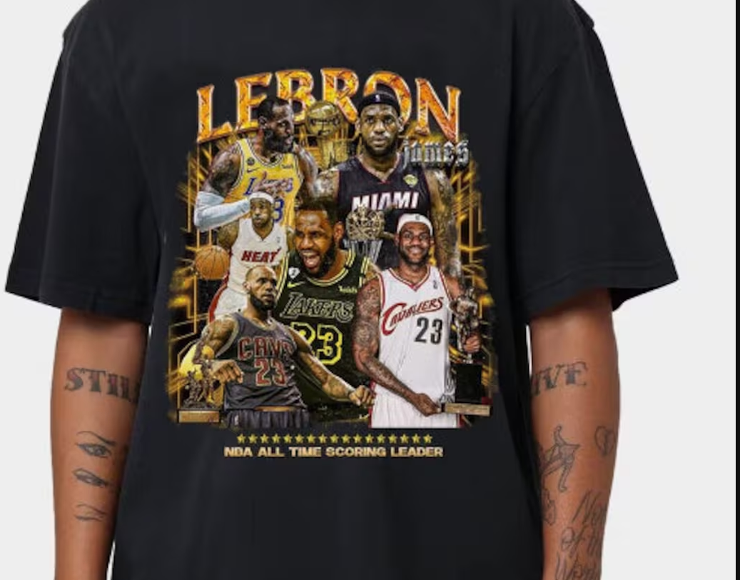 lebron jersey tee