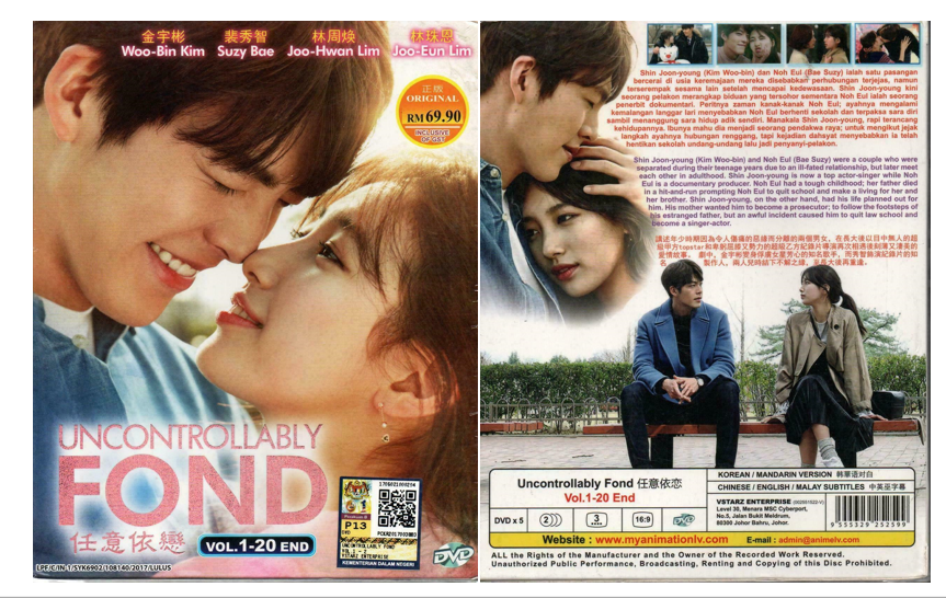 Korean Drama Dvd Uncontrollably Fond 2016 English Subtitle Ebay