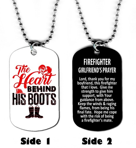 DOG TAG NECKLACE - Firefighter 