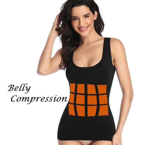 New Ladies Women Seamless Control Vest Body Shaper Shape Wear Under Wear - Bild 8 von 23