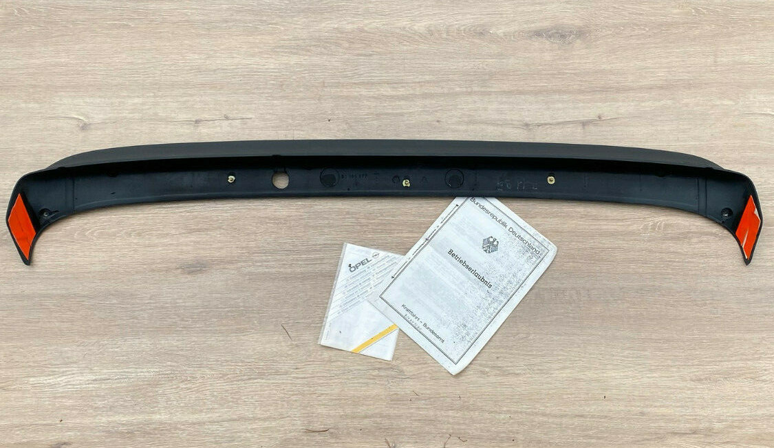 original Opel Kadett E Schrägheck Heckspoiler Spoiler NEU 90271459 