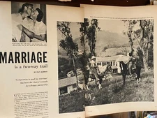 Gene Autry, Two Page Vintage Clipping, a