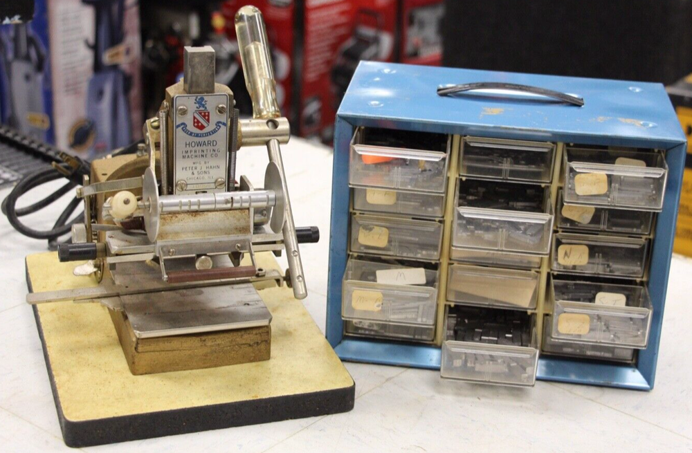 Howard Imprinting Hot Foil Stamping Embossing Machine •Free Shipping•