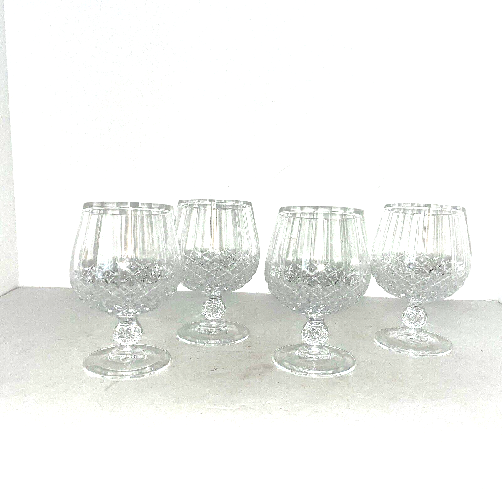SchottZwiesel Crystal Brandy Snifters 4.5” Ball Stem Glasses Set of 4