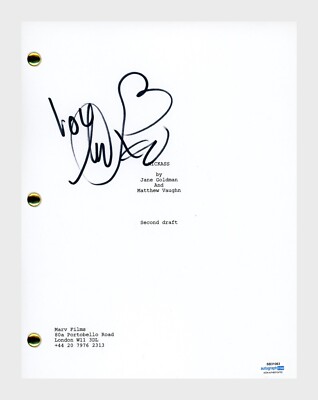 Chloe Moretz KICKASS Signed Autograph Movie Script Full Screenplay ACOA ...