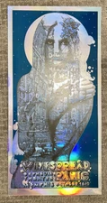 WIDESPREAD PANIC WSP MEMPHIS TN 2014 FOIL ORIGINAL SILKSCREEN CONCERT POSTER