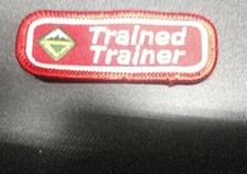 Venturing Leader TRAINED TRAINER Strip Tab No...