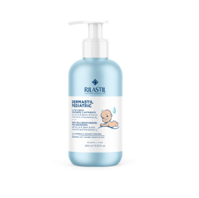 Rilastil dermastil pediatric moisturizing body milk with Vitamin E 400 ml