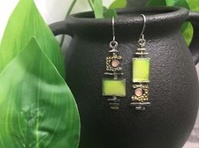 1.5  Silver-tone Earring Set Bohemian Retro Drop Dangle New Free Ship 256