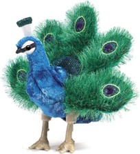 Folkmanis Small Peacock Hand Puppet
