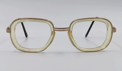 Vintage AMOR 514 Vollrand Gold Brillenfassung Unisex Glasses Frame Old Stock