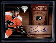 2013-14 Panini Titanium Metallic Marks Zac Rinaldo Auto #MM-50